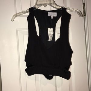 Pacsun Razorback crop top